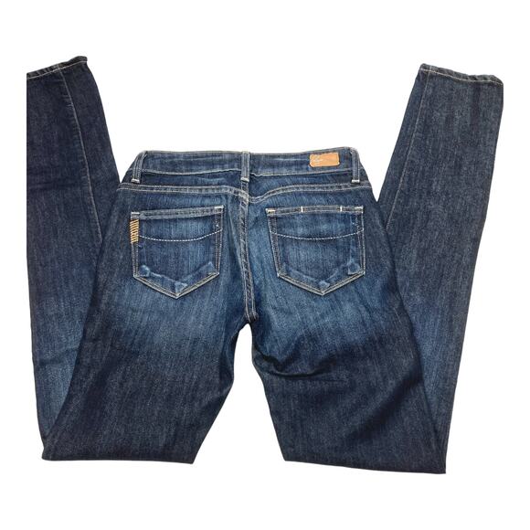 Paige Jeans Skyline Skinny Dark Wash Size 24 - Picture 5 of 8